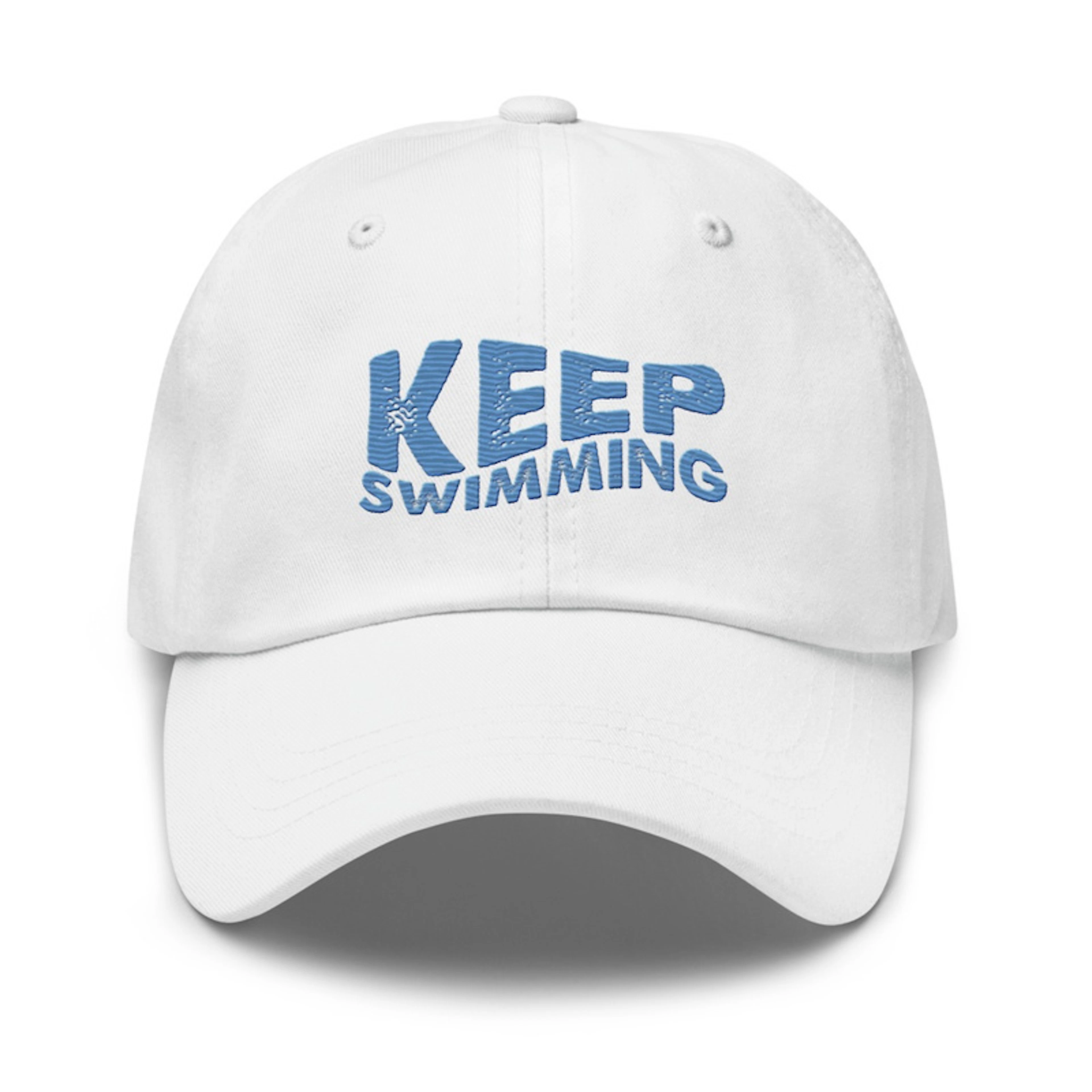 Keep Swimming Dad Hat